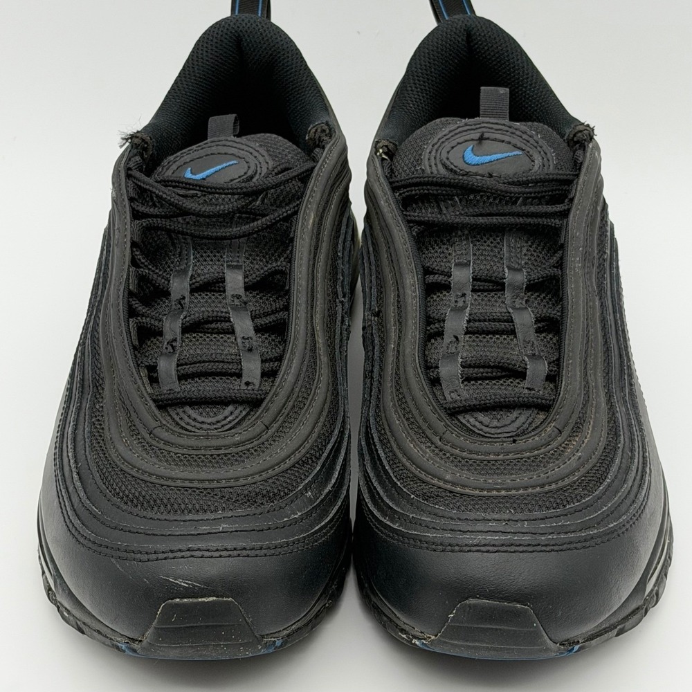 Nike Air Max 97 Black University Blue - DZ4505-001 - Size 10.5 Mens - Authentic - Picture 5 of 14